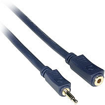 Velocity Series 3.5mm Stereo Audio Extension Cable Male to Female