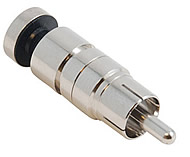 RCA Compression Connector for Miniature Coax