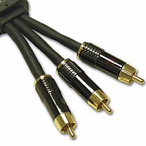 SONICWAVE™ RCA Audio Video Cables