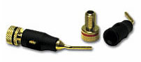 45° Performance Screw-on Speaker Cable Pin 4pk 