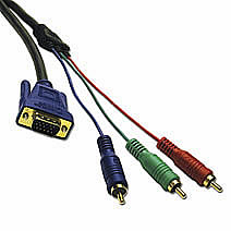 ULTIMA™ HD15 to RCA HDTV Component Video Breakout Cable